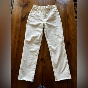 Madewell perfect Jean straight